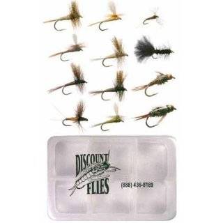 Eastern Trout Fly Fishing Flies Sampler Plus Fly Box