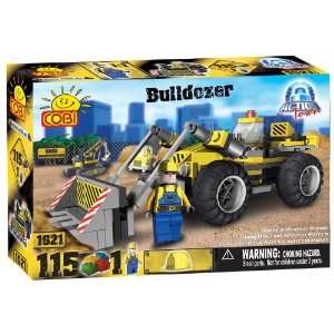   COBI Action Town Construction Bulldozer, 115 Piece Set Toys & Games
