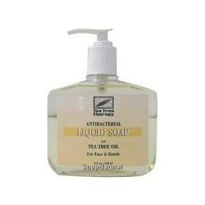  Liquid Soap w/Tea Tree Oil, Antibacterial, 8 oz. Beauty