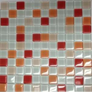 Glass Mosaic Tile for Kitchen Bathroom Backsplash 