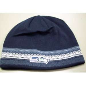 Seattle Seahawks Reversible Knit Hat 