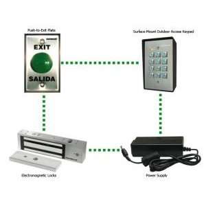  Standalone Single Door Access Control Package 5 with 