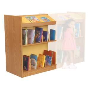   Double Sided Picture Book Shelving Adder Unit 48 H Furniture & Decor
