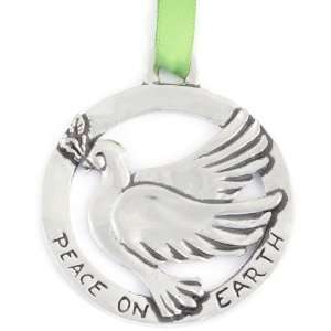  Basic Spirit Peace Dove 2 1/2 Inch Pewter Ornament