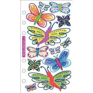  Vellum Stkr Foil Butterflies Arts, Crafts & Sewing