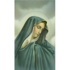 Mother of Sorrow Prayer Card