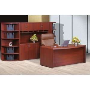 High Point Furniture Aspen Laminate Office Desk Workstation, Lateral 
