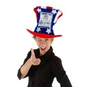 USA Uncle Sam Campaign Hat   Lots of Patriotic and Election Year Fun 