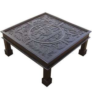   Top Tribal Spider Rustic Finished Hardwood Solidwood