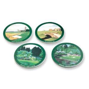  Sandstone Famous Golf Holes Four Piece Coasters Jewelry