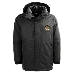  Boston Bruins Black Trek Full Zip Hooded Jacket Sports 