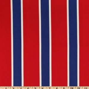  44 Wide Face Off Stripe Red Fabric By The Yard Arts 