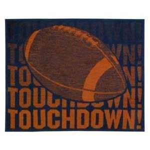  Touchdown Football Young At Heart Decora Blanket/Throw 