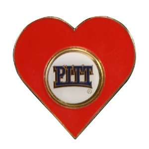  Pittsburgh Panthers Heart Pin