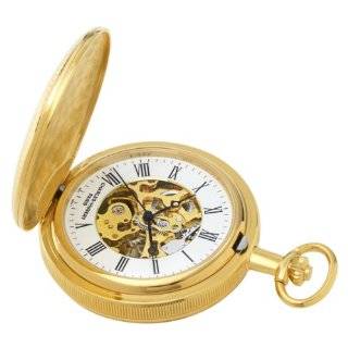 Charles Hubert, Paris Gold Plated Mechanical Pocket Watch