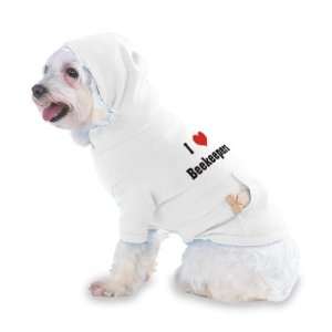  I Love/Heart Beekeepers Hooded (Hoody) T Shirt with pocket 