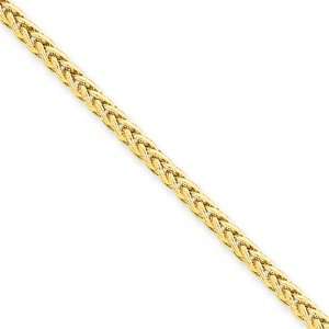    2.6mm, 14 Karat Yellow Gold, Wheat Chain   24 inch Jewelry