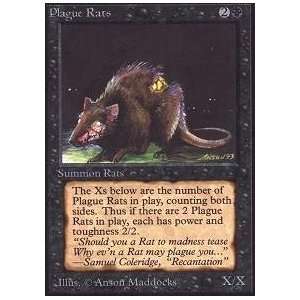  Magic the Gathering   Plague Rats   Beta Toys & Games