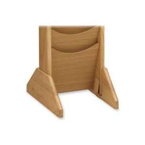  Safco Products Company  Wood Base, Solid Wood, 13 7/8x1 