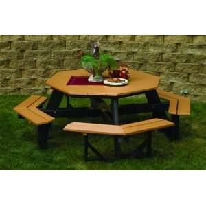   Gardens Octagon Picnic Table (Made in the USA) Patio, Lawn & Garden