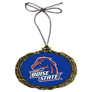  Boise State Broncos NCAA Gold Classic Logo Holiday 