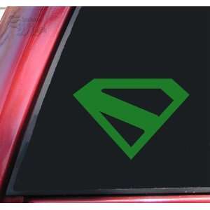  Superman Kingdom Come Vinyl Decal Sticker   Green 
