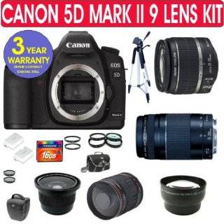 Canon EOS 5D MARK II Digital SLR Camera + Deluxe Camera Outfit