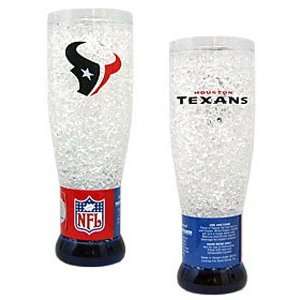  Houston Texans Crystal Pilsner Glass (Quantity of 2 