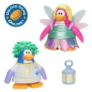 Club Penguin 2 Inch Mix N Match Figure Pack   Rad Scientist and Faery 