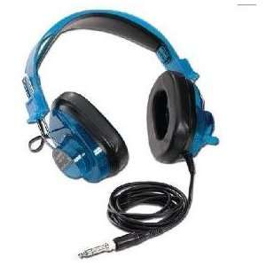  Califone Stereo Headphones   Translucent Blueberry Color 