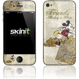  Mickey and Pluto skin for Apple iPhone 4 / 4S Electronics