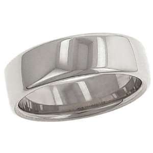  Mens 7.5mm Euro Comfort Fit Wedding Band Jewelry