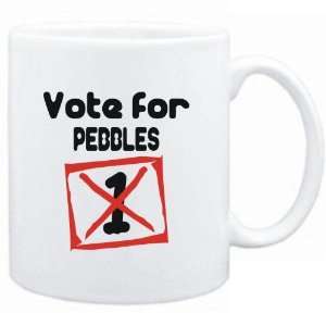  Mug White  Vote for Pebbles  Female Names Sports 