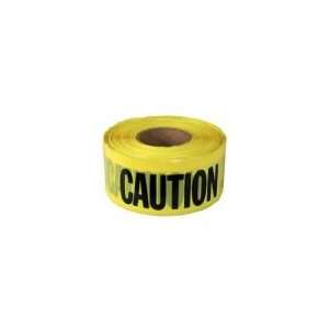 Caution Barricade Tape PE without Glue, 50 micron 