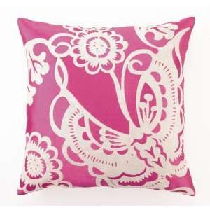 Trina Turk Pink Butterfly Pillow