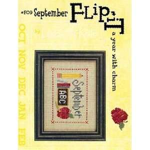   September (with charm)   Cross Stitch Pattern Arts, Crafts & Sewing