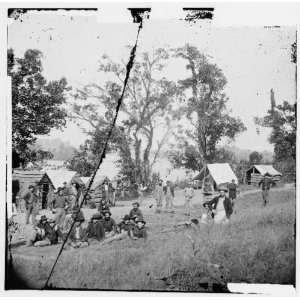  Tenn., vicinity. Federal camp by the Tennessee River