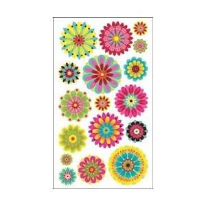   Classic Stickers Summer Petals; 6 Items/Order Arts, Crafts & Sewing