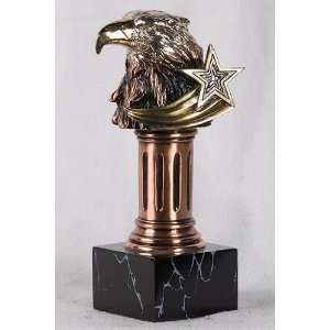  Copper Eagle on Pedestal
