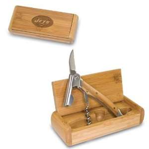  New York Jets Elan Corkscrew with Bamboo Carrying Case 