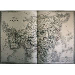 VA Malte Brun Map of Asia (1861)