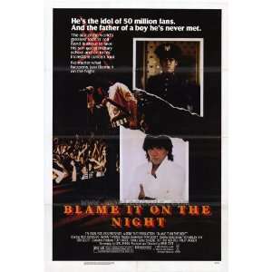  1984 Blame it on the Night 27 x 40 inches Style A Movie 