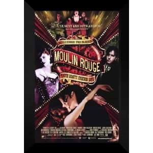  Moulin Rouge 27x40 FRAMED Movie Poster   Style G   2001 