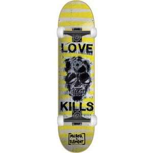  Element Muska Love Kills#4 Complete Skateboard   7.87 w/Black 