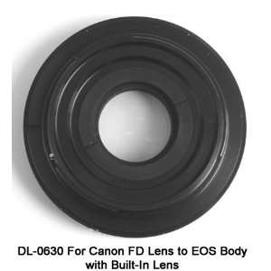  DLC Lens Mount Adapter for Canon FD to EOS Body Camera 