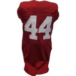  #44 Alabama 2008 09 Game Issued Maroon Jersey (46 