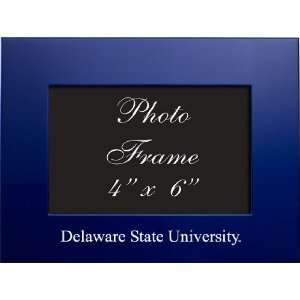  Delaware State University   4x6 Brushed Metal Picture 