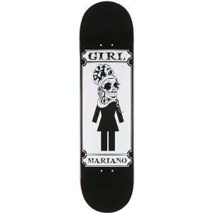  Girl Mariano Day Of The Dead Skateboard Deck   8 x 31.875 