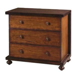  Rustic Mahogany Chest of Drawers