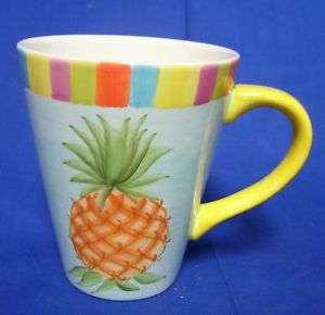 Sweet Olive Designs Pineapple Fruit Mug Cup Yellow  